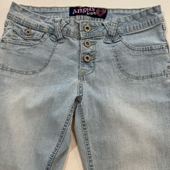 Vintage Angels Cuffed Capri Jeans Size 9 - Picture 4 of 8